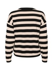 Saint Tropez Fikam V-Neck Long Sleeve Pullover Black Jumper - Image 6 of 6