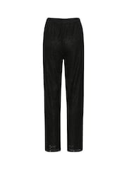 Saint Tropez Filipa High-Waisted Lace Black Trousers - Image 4 of 4