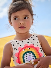 Ecru Spot Rainbow Swimsuit (3mths-7yrs) - Image 2 of 8