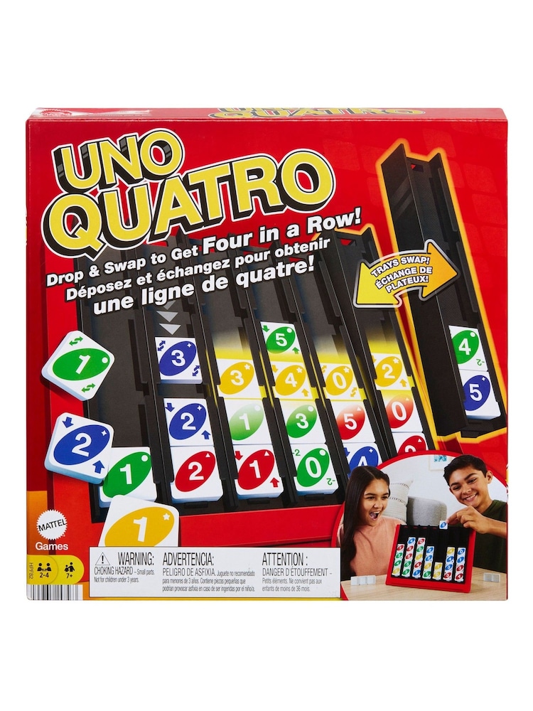 Mattel Games UNO Quatro - Image 2 of 6
