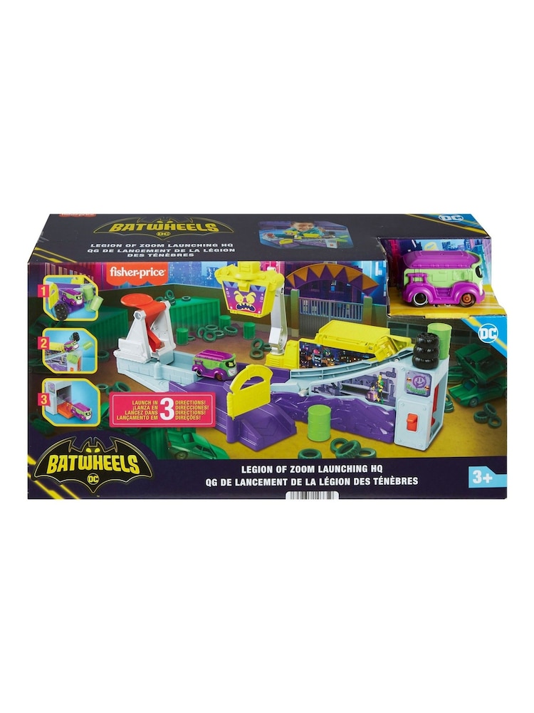 Fisher Price Batwheels Legion of Zoom Launching HQ - Image 1 of 6