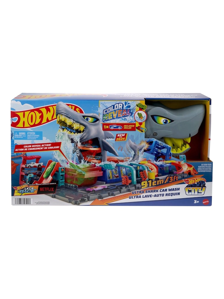 Hot Wheels City Ultra Shark Car Wash - Image 1 of 6