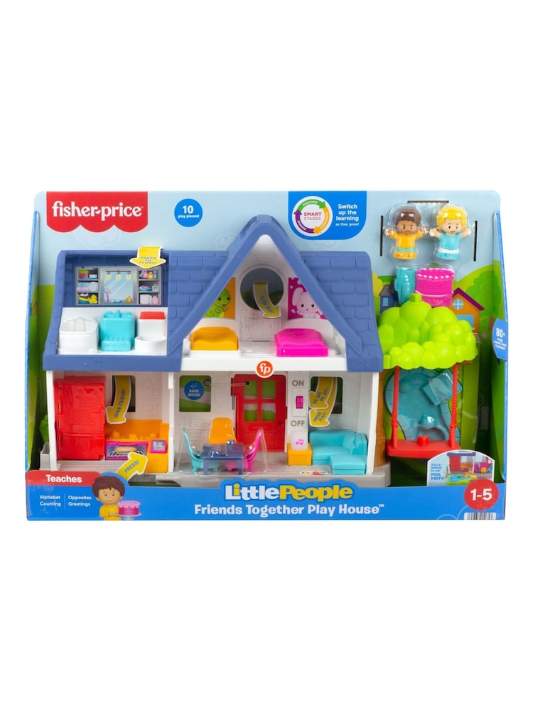 Fisher Price Little People Best Friends Play House - Image 1 of 6 Fisher Price Little People Best Friends Play House - Image 1 of 6