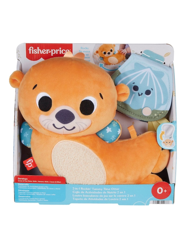 Fisher Price 2-in-1 Rockin Tummy Time Otter - Image 1 of 6