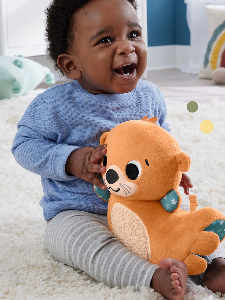 Fisher Price 2-in-1 Rockin Tummy Time Otter - Image 2 of 6