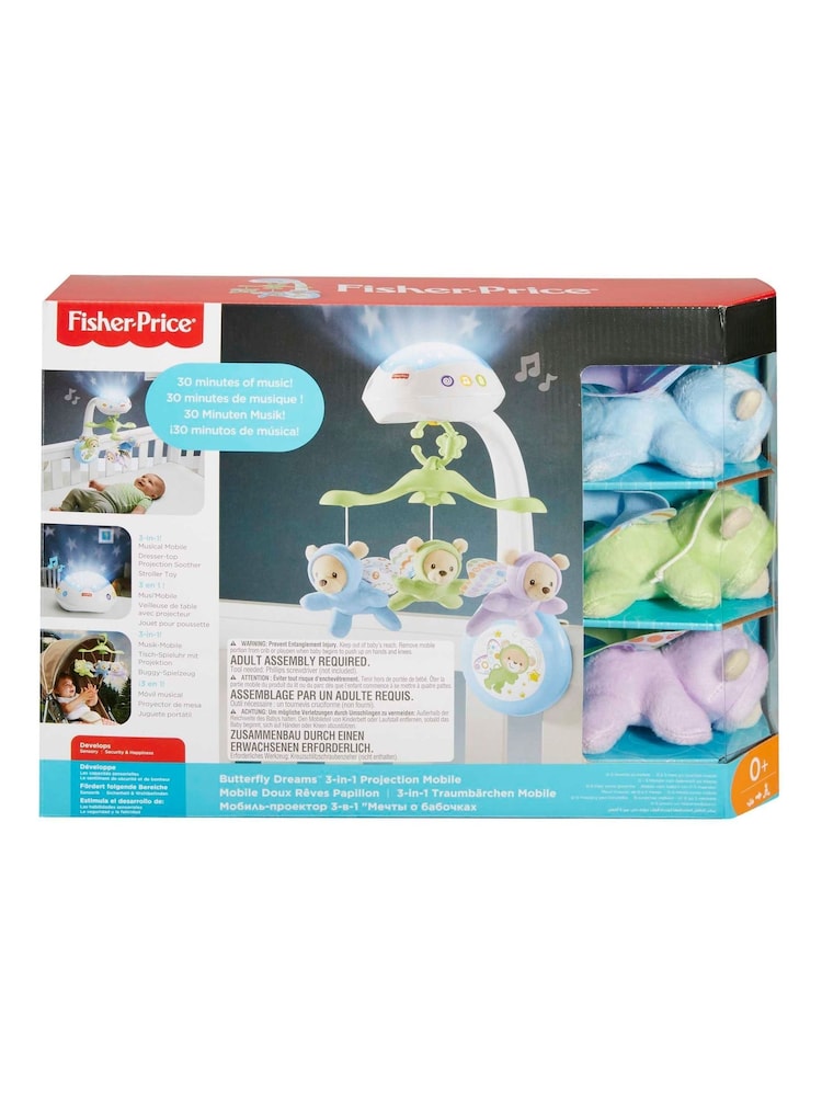 Fisher Price 3 in 1 Butterfly Dreams Mobile - Image 1 of 6