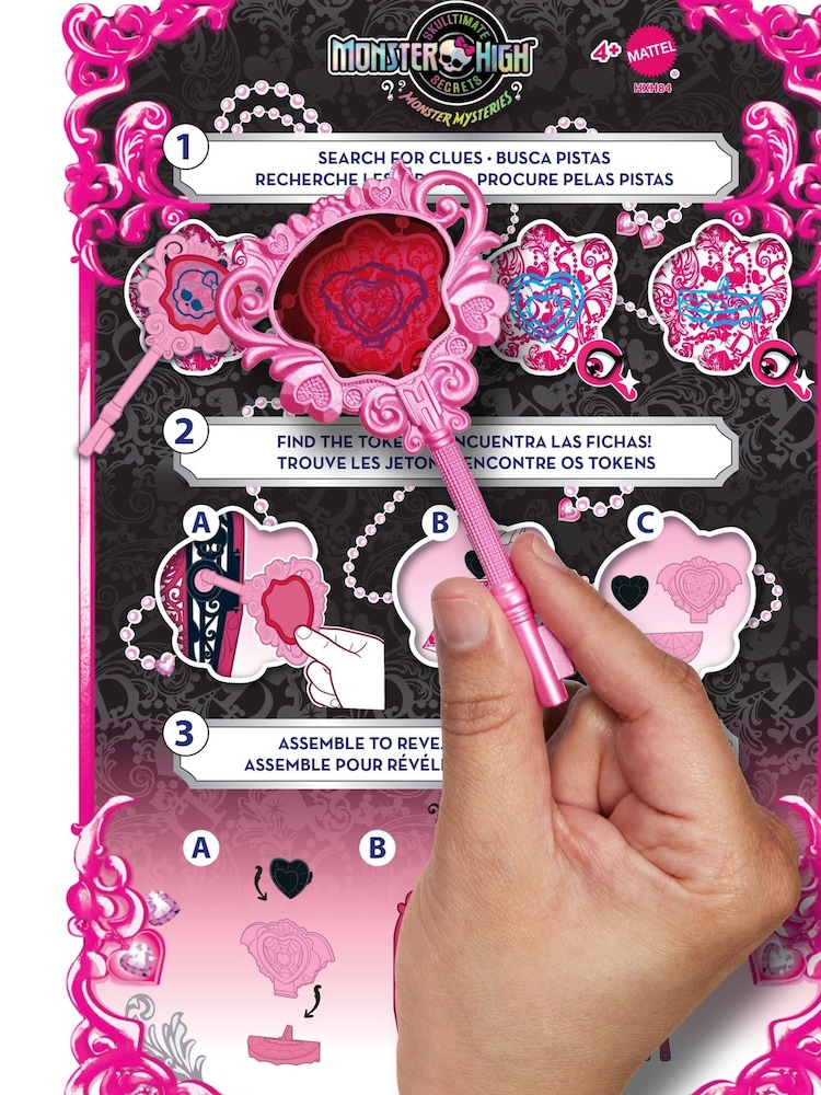Monster High Series 4 Mystery Monsters Draculaura Doll - Image 6 of 6