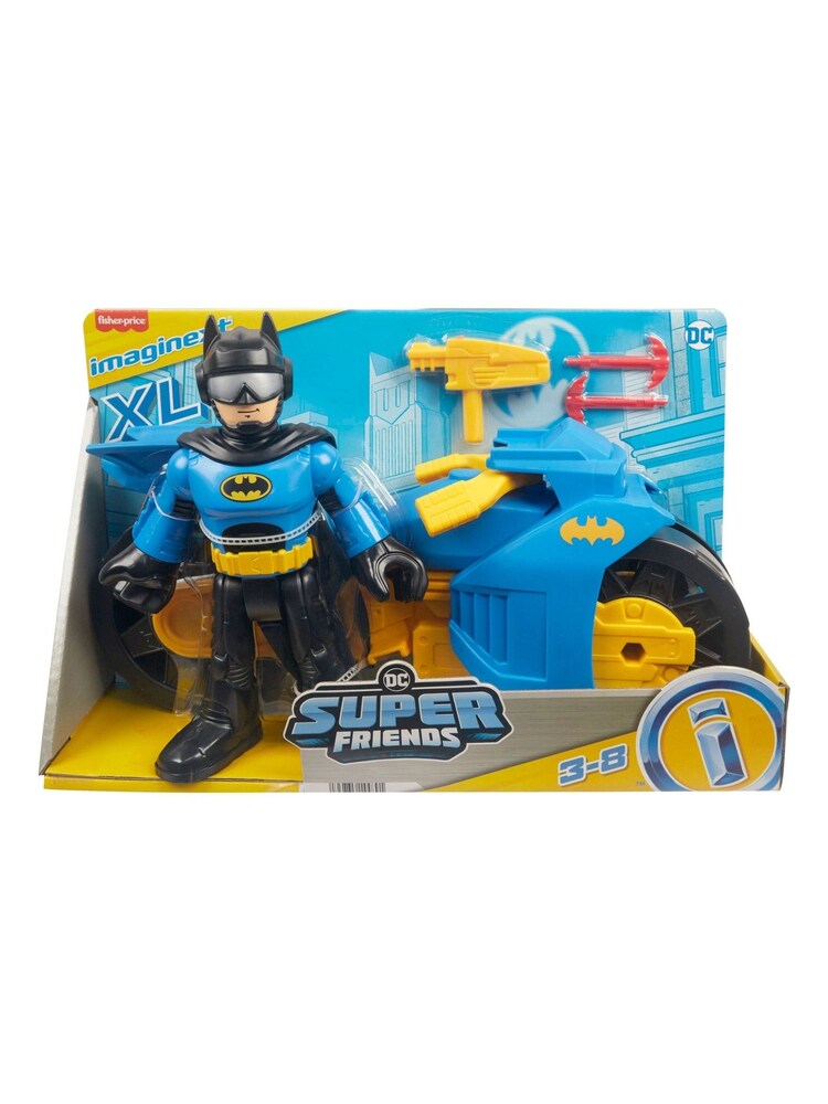 Imaginext DC Super Friends Batcycle XL & Batman - Image 1 of 6 Imaginext DC Super Friends Batcycle XL & Batman - Image 1 of 6