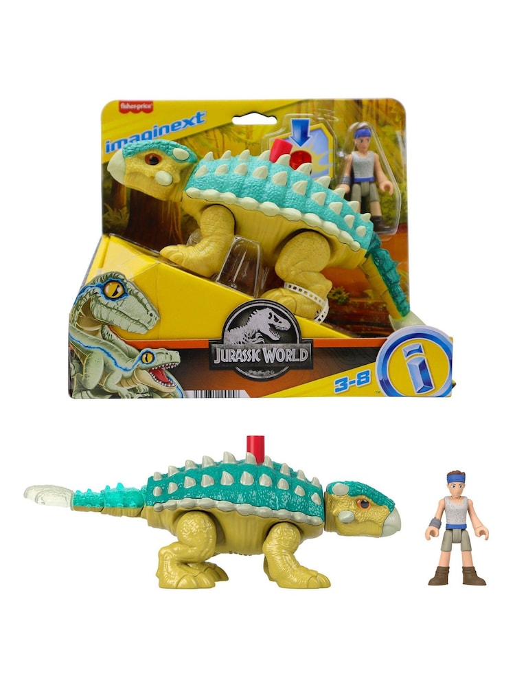 Jurassic World Anyklosaurus & Ben - Image 2 of 6