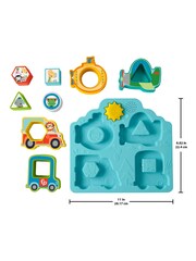 Fisher Price Shapes And Sounds Vehicle Puzzle - Image 6 of 6