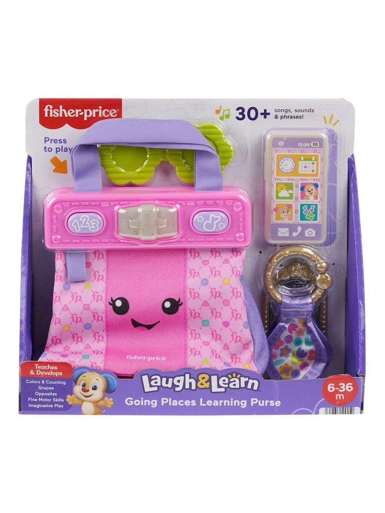 Fisher Price Laugh And Learn Going Places Learning Purse - Image 1 of 6