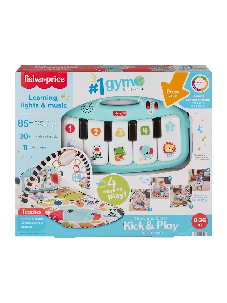 Fisher Price Glow And Grow Kick And Play Gym - Image 8 of 8