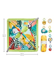 Fisher Price 3-in-1 Rainforest Sensory Gym - Image 5 of 6