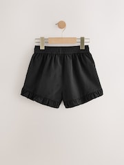 Black Frill Beach Shorts (3-16yrs) - Image 6 of 8