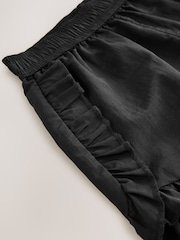 Black Frill Beach Shorts (3-16yrs) - Image 8 of 8