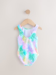 Purple/Aqua Doodle Swimsuit (3mths-7yrs) - Image 5 of 7