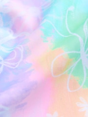 Purple/Aqua Doodle Swimsuit (3mths-7yrs) - Image 6 of 7