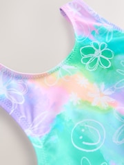 Purple/Aqua Doodle Swimsuit (3mths-7yrs) - Image 7 of 7
