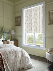Historic Royal Palaces Clay Pink Waistcoat Stripe Made To Measure Roller Blinds - Image 4 of 7