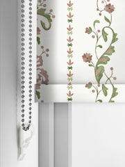 Historic Royal Palaces Clay Pink Waistcoat Stripe Made To Measure Roller Blinds - Image 6 of 7