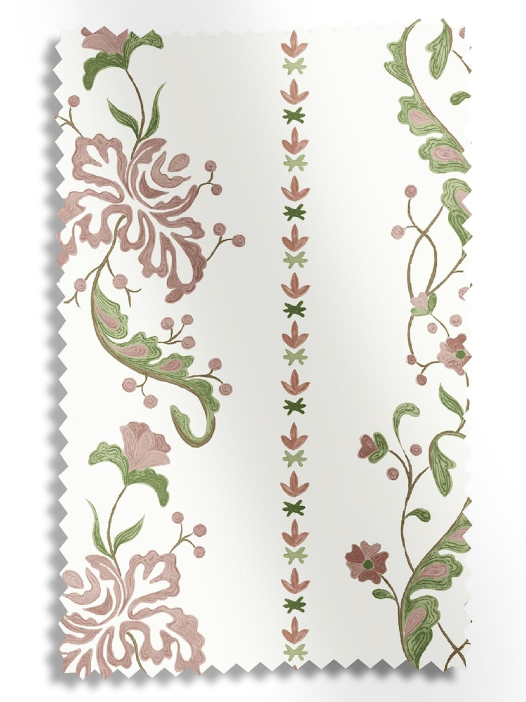 Historic Royal Palaces Clay Pink Waistcoat Stripe Made To Measure Roller Blinds - Image 7 of 7 Historic Royal Palaces Clay Pink Waistcoat Stripe Made To Measure Roller Blinds - Image 7 of 7