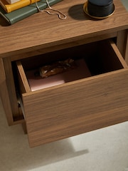 MADE.COM Dark Walnut Effect Kaci Bedside - Image 2 of 5