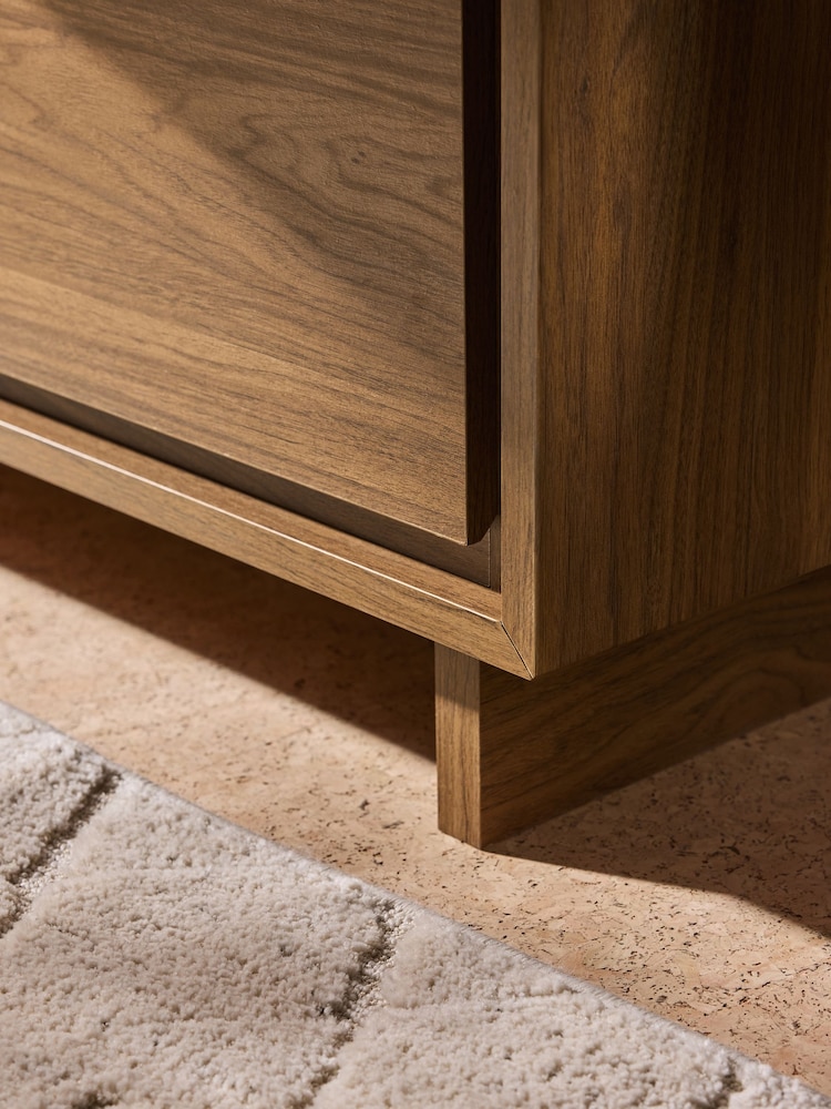 MADE.COM Dark Walnut Effect Kaci Chest of Drawers - Image 2 of 5
