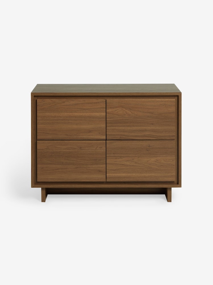 MADE.COM Dark Walnut Effect Kaci Chest of Drawers - Image 5 of 5