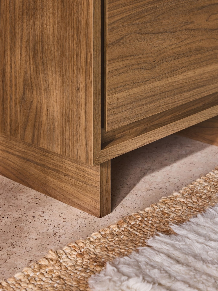 MADE.COM Dark Walnut Effect Kaci Tall Chest of Drawers - Image 2 of 5