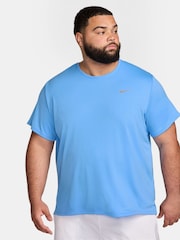 Nike University Blue Dri-FIT Miler Running T-Shirt - Image 6 of 10