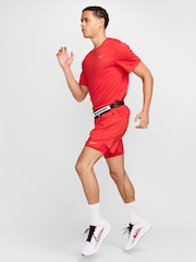 Nike University Red Dri-FIT Miler Running T-Shirt - Image 5 of 6