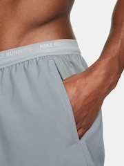 Nike Smoke Grey Dri-FIT Stride 7 Inch 2-In-1 Running Shorts - Image 4 of 6