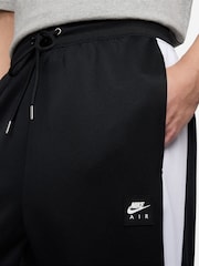 Nike Black/White Air Poly Knit Track Joggers - Image 4 of 5