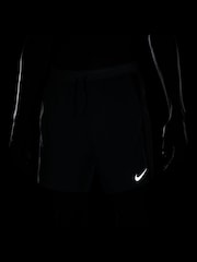 Nike Smoke Grey Dri-Fit Stride 5 Inch 2-in-1 Running Shorts - Image 9 of 11