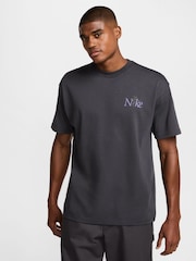 Nike Grey Sportswear Craft Graphic T-Shirt - Image 1 of 3