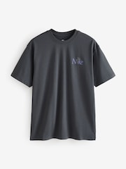 Nike Grey Sportswear Craft Graphic T-Shirt - Image 3 of 3