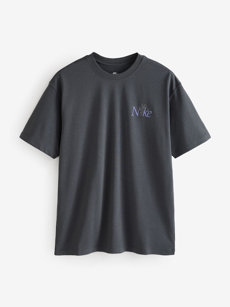 Nike Grey Sportswear Craft Graphic T-Shirt - Image 3 of 3
