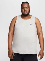 Nike Dark Grey Heather Dri-FIT Training Vest Top - Image 1 of 7