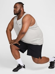 Nike Dark Grey Heather Dri-FIT Training Vest Top - Image 4 of 7