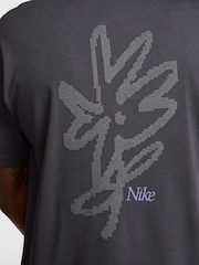 Nike Dark Grey Heather Dri-FIT Training Vest Top - Image 7 of 7