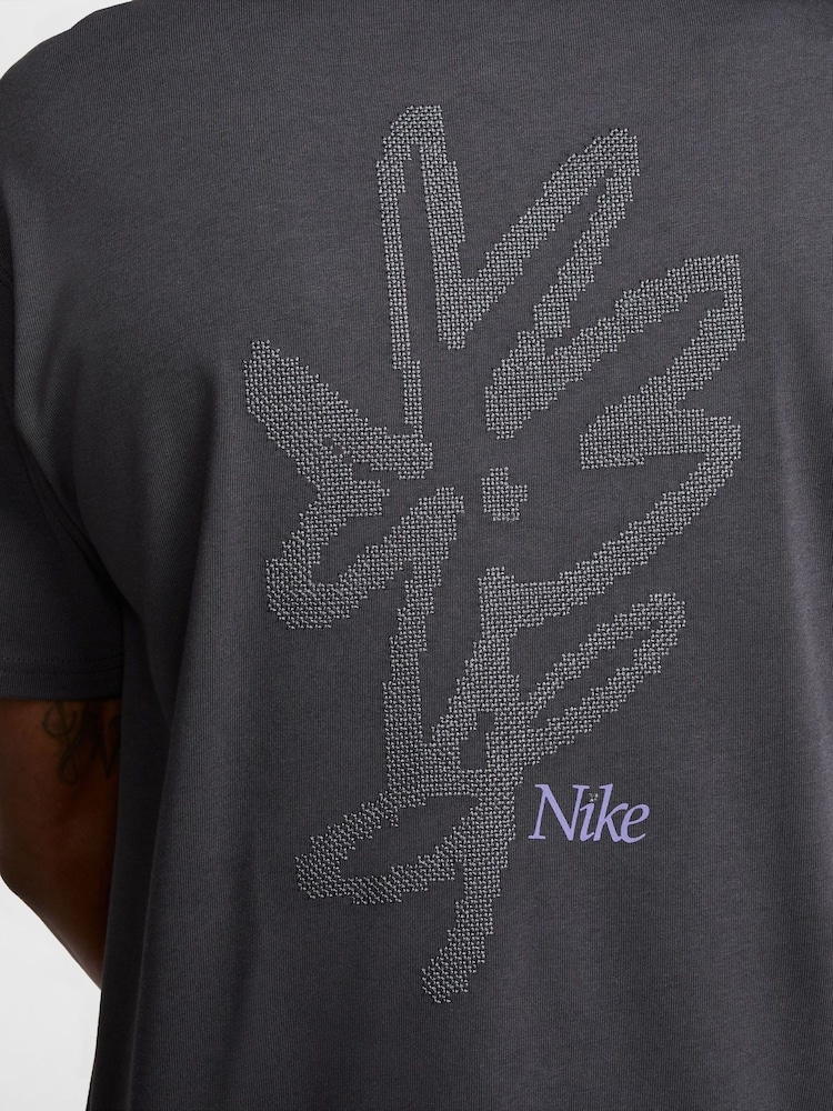 Nike Dark Grey Heather Dri-FIT Training Vest Top - Image 7 of 7