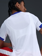Nike White Womens England 2025 Stadium Home Football Shirt - Image 5 of 9