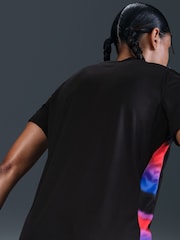 Nike Black England 2025 Stadium Away Football Shirt - Image 2 of 7