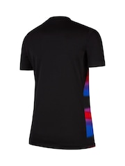 Nike Black England 2025 Stadium Away Football Shirt - Image 6 of 7