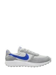 Nike White/Blue Waffle Nav Trainers - Image 1 of 4
