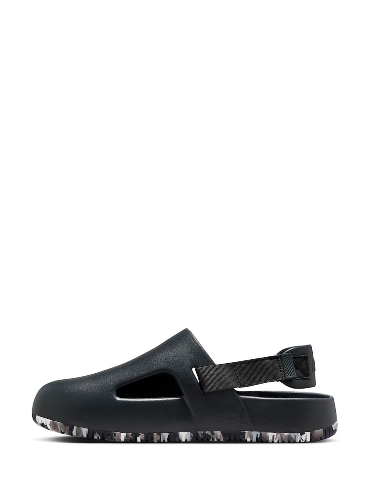 Nike Dark Grey Calm Mules Sliders - Image 2 of 7