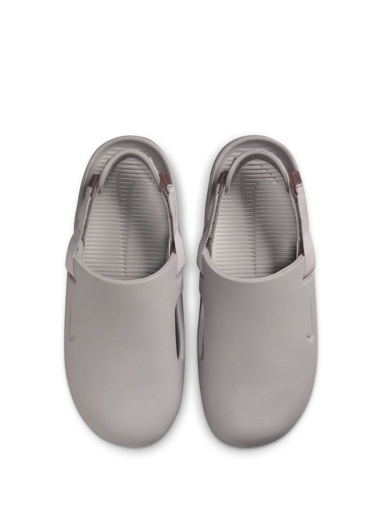 Nike Light Grey Calm Mules Sliders - Image 2 of 10