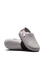 Nike Light Grey Calm Mules Sliders - Image 6 of 10