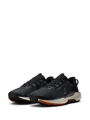 Nike Black/White ReactX Pegasus Trail 5 Running Trainers - Image 6 of 8