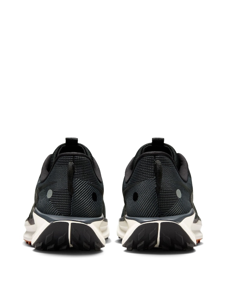 Nike Black/White ReactX Pegasus Trail 5 Running Trainers - Image 8 of 8